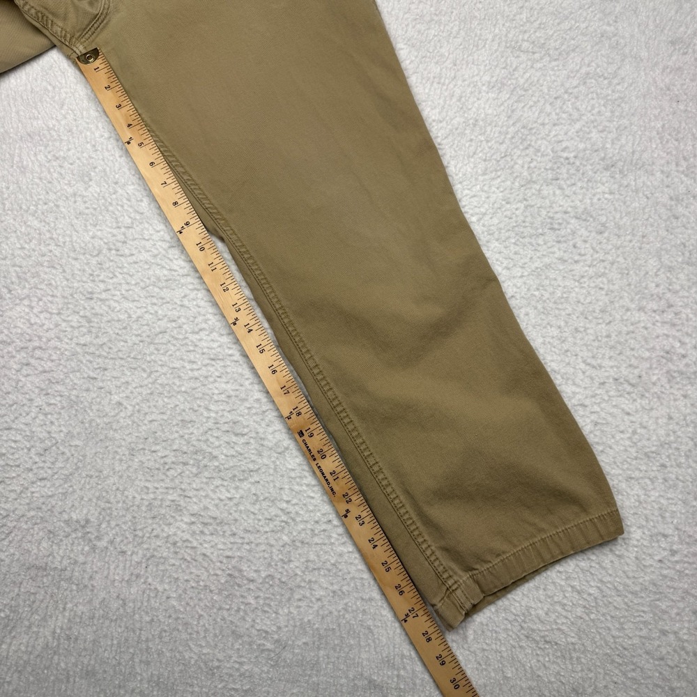 Carhartt Relaxed‎ Fit Khaki Work Pants Workwear Jeans Men's Size 36x30 - Picture 6 of 12